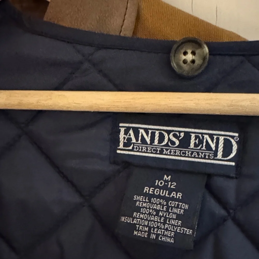 **Vintage** Barn Jacket by Land's End w/removable liner - Picture 4 of 8